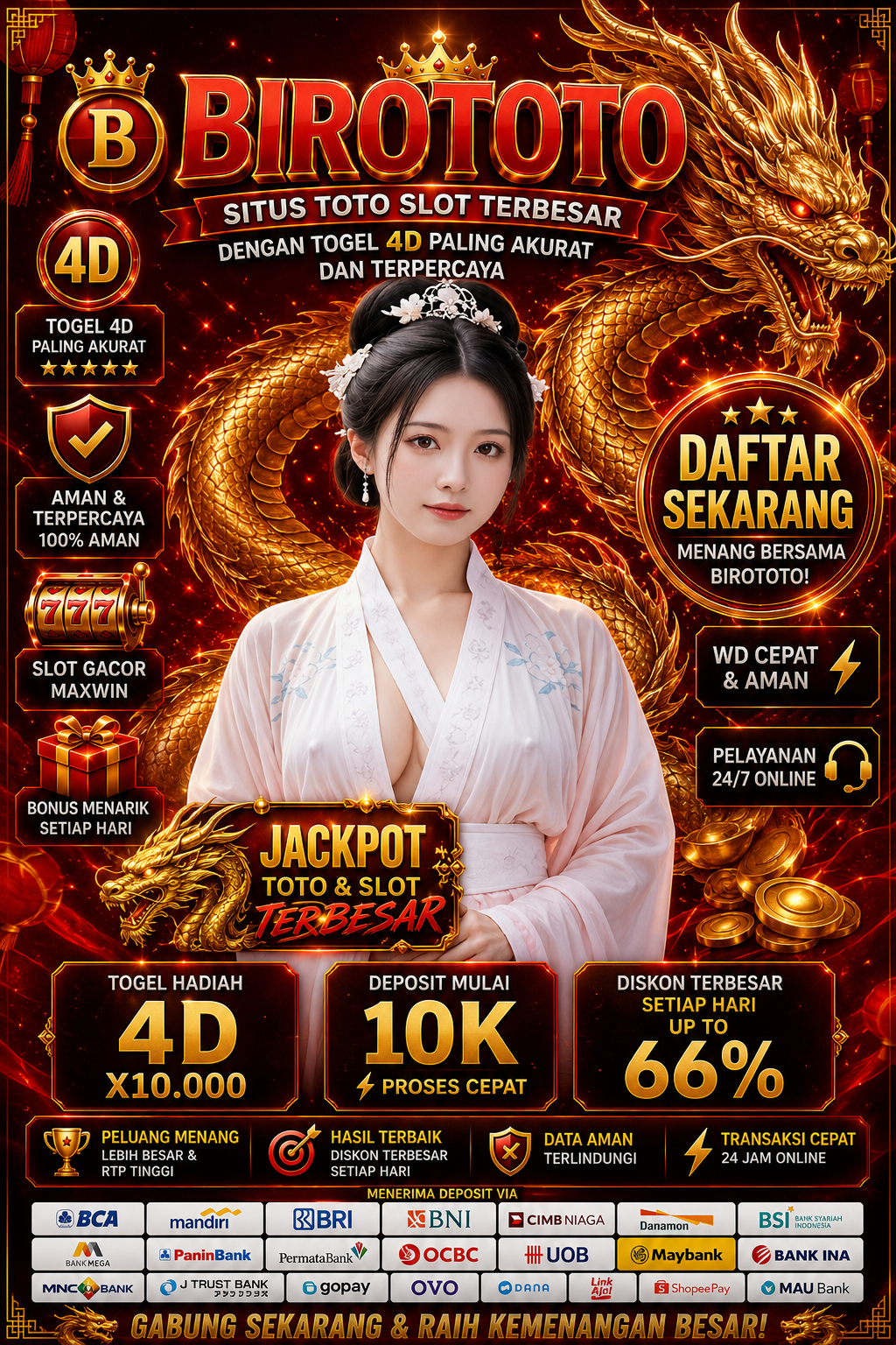 Birototo > Spesialis Taruhan Slot Online Resmi dengan Penawaran Diskon Maksimal
